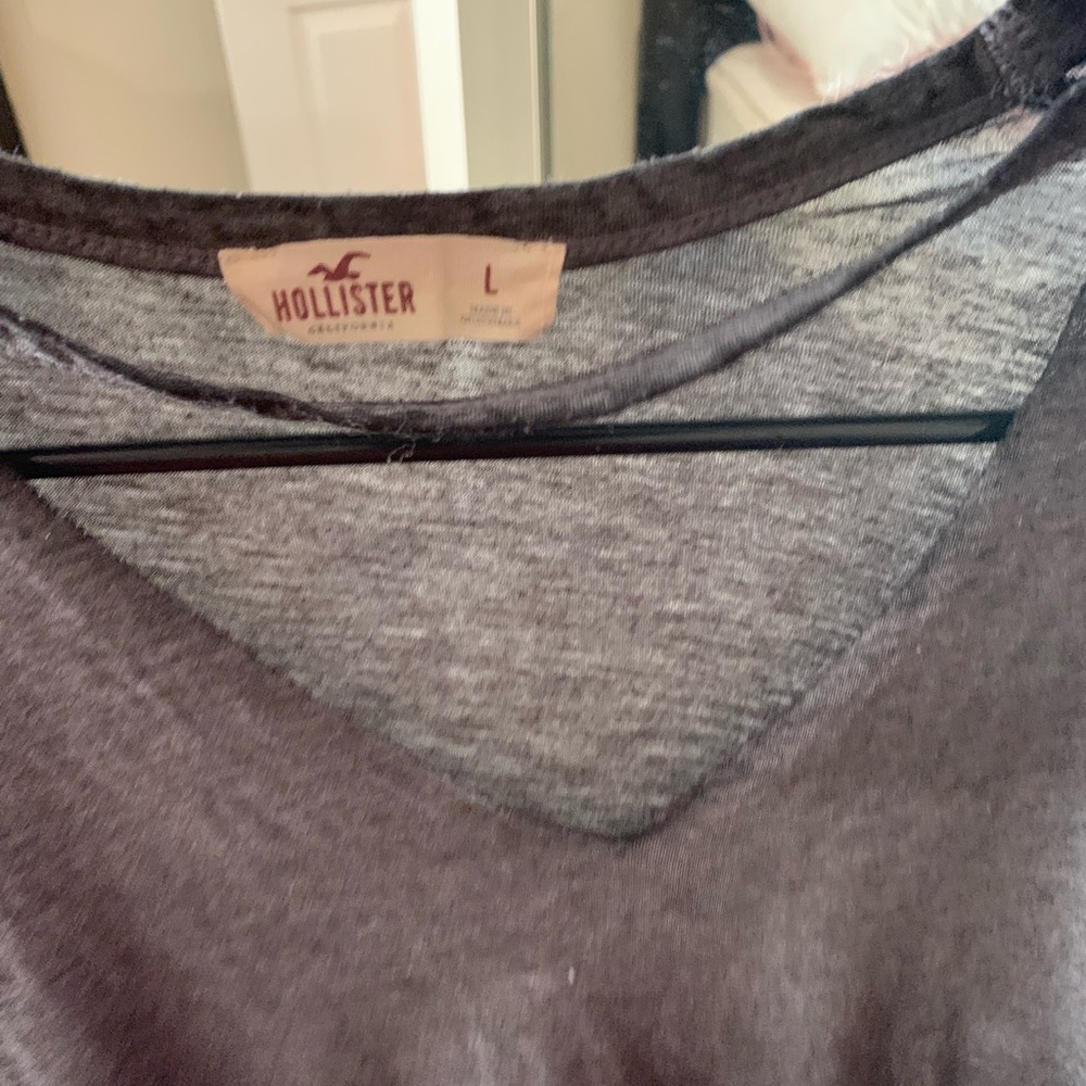 Hollister grey shirt